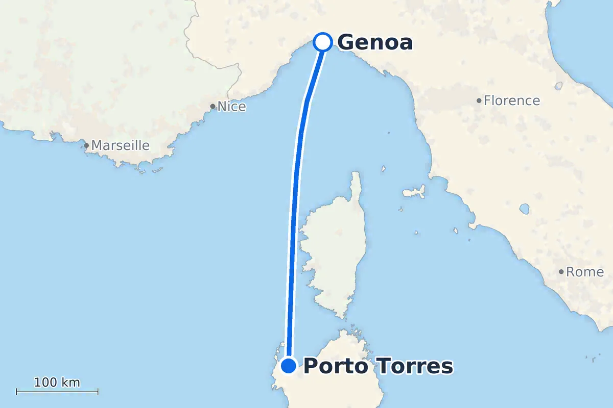 Genoa - Porto Torres